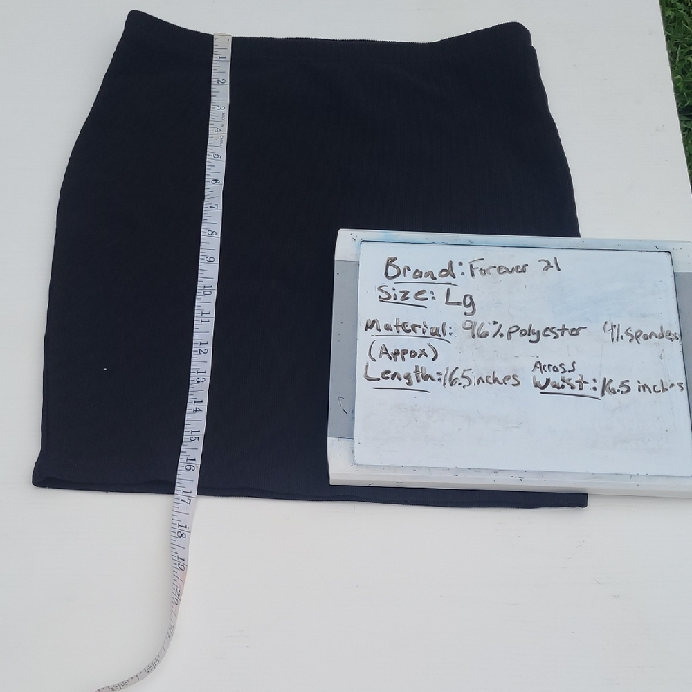 Forever 21 Classic Black Mini Skirt Last Call Free With Sale